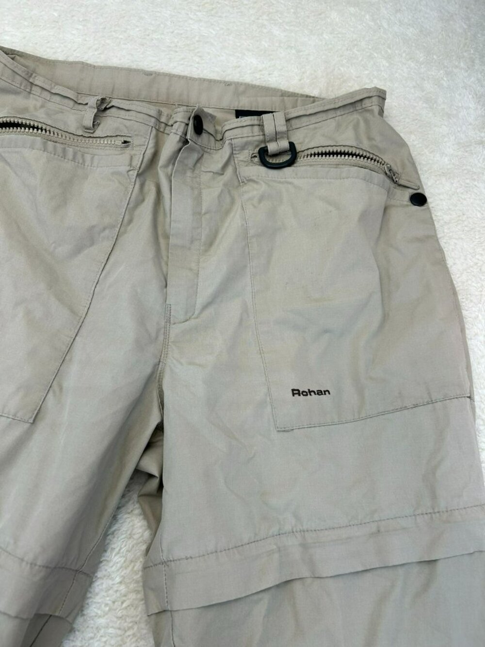 Rohan Mens Lot of 2 Convertible Hiking Pants Size 34 Lightweight Zip-Off Legs - Picture 2 of 14